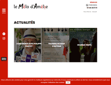 Tablet Screenshot of lemelodamelie.com